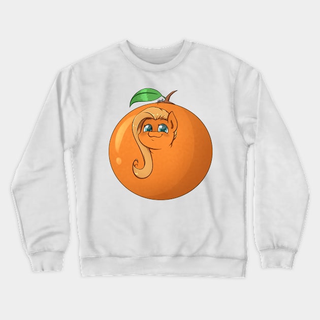 Orange I the Cutest? Crewneck Sweatshirt by MidnightPremiere